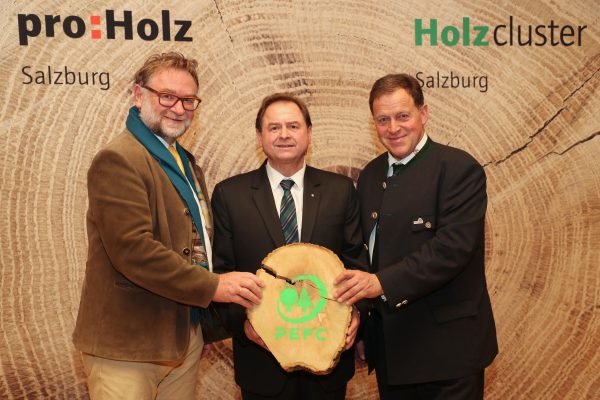Verleihung Holzbaupreis Salzburgim Hotel HefterhofPro Holz Salzburg, Salzburg Holz ClusterFoto: Franz Neumayr    31.1.2019